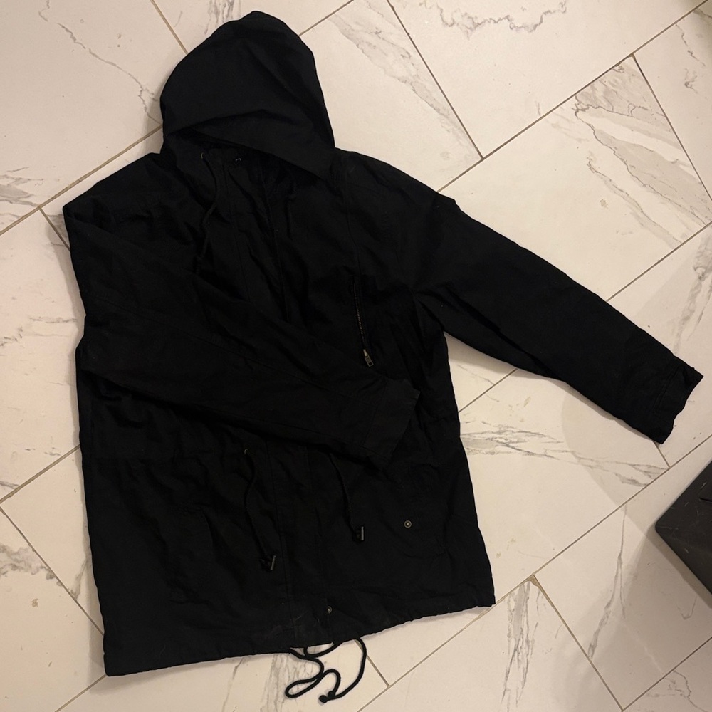 Ambiance Utility Jacket in Deep Black
